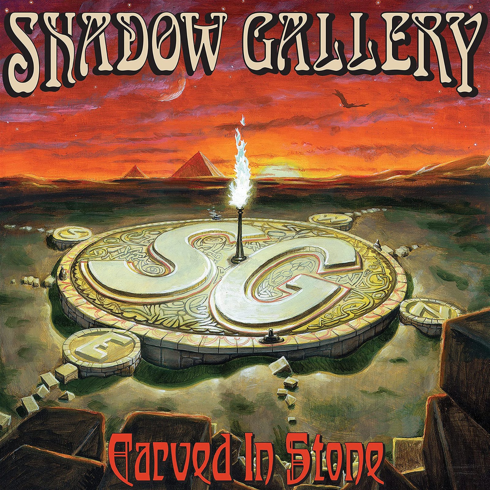 CD Shop - SHADOW GALLERY CARVED IN STONE