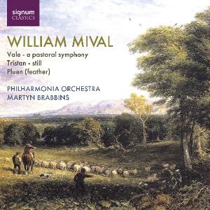 CD Shop - MARTYN BRABBINS,PHILHARMONIA ORCHESTRA WILLIAM MIVAL: VALE - ...