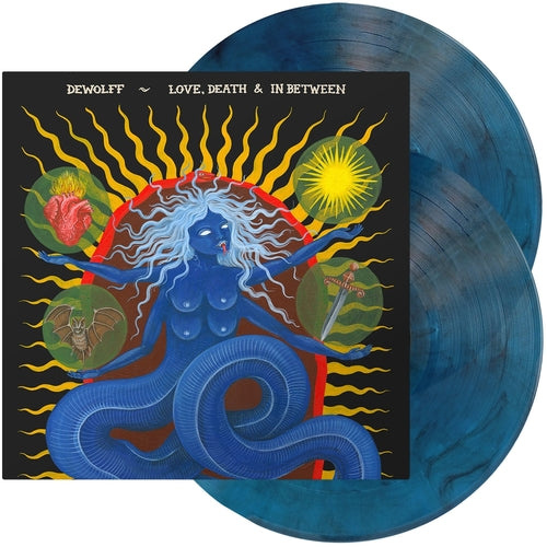 CD Shop - DEWOLFF Love, Death & In Between (blue marbled)