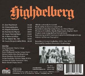 CD Shop - HIGHDELBERG HIGHDELBERG