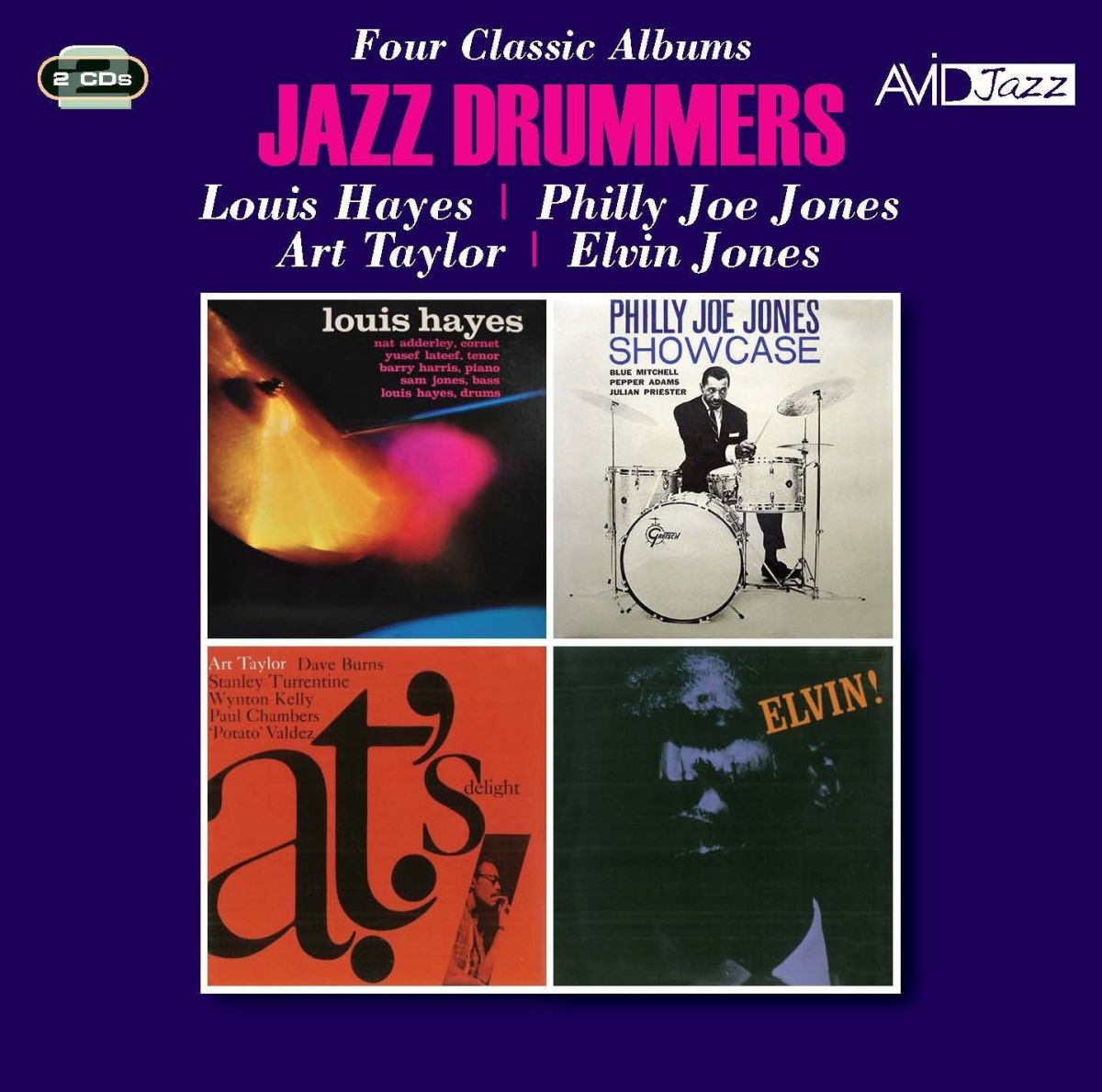 CD Shop - LOUIS HAYES,PHILLY JOE JONES,ART TAYLOR,ELVIN JONES JAZZ DRUMMERS - FOUR C...