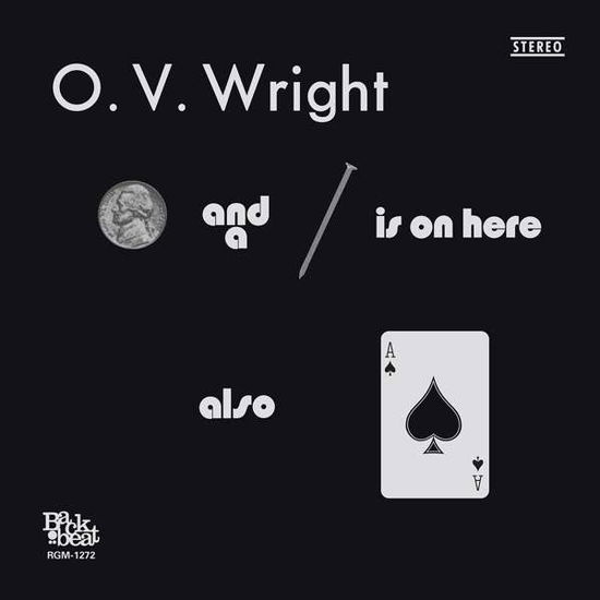 CD Shop - O.V. WRIGHT A Nickel And A Nail And Ace Of Spades (180gr., HQ)