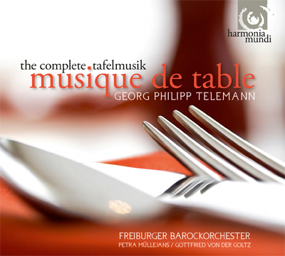 CD Shop - TELEMANN MUSIQUE DE TABLE, INTEGRALE