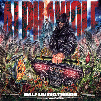 CD Shop - ALPHA WOLF HALF LIVING THINGS