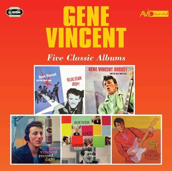 CD Shop - GENE VINCENT FIVE CLASSIC ALBUMS