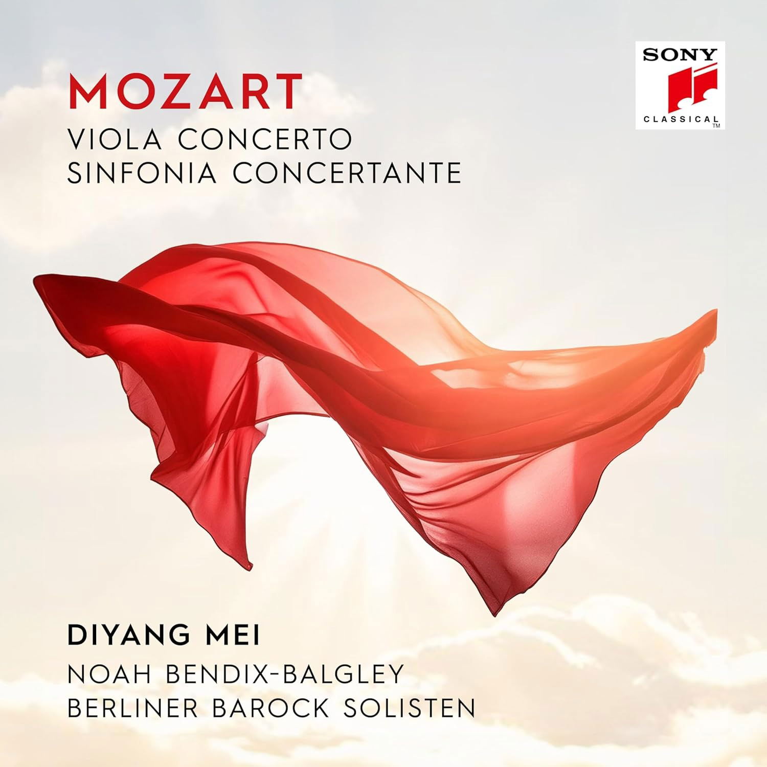 CD Shop - BERLINER BAROCK SOLISTEN,DIYANG MEI,NOAH BENDIX-BALGLEY MOZART: VIOLA CONCERTO...