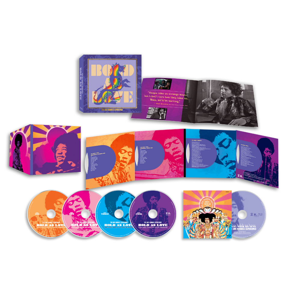 CD Shop - THE JIMI HENDRIX EXPERIENCE BOLD AS LOVE