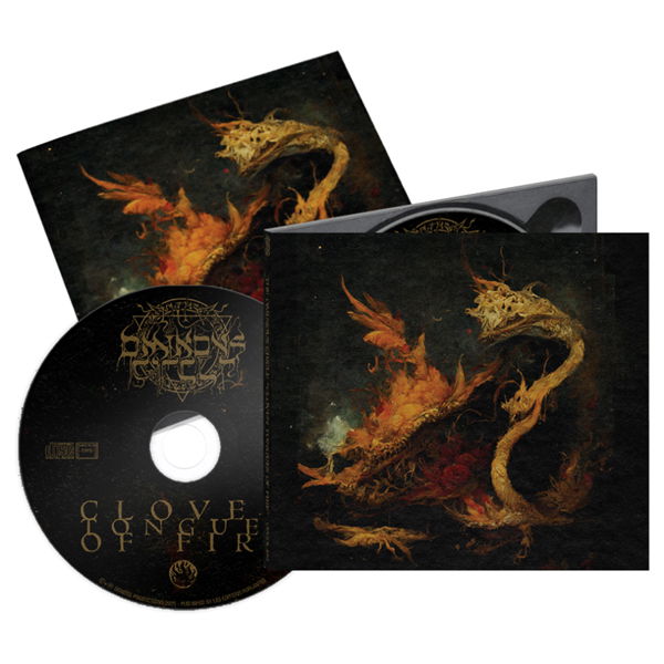 CD Shop - THE OMINOUS CIRCLE CLOVEN TONGUES OF FIRE