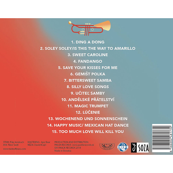 CD Shop - TASTE OF BRASS VOL.2