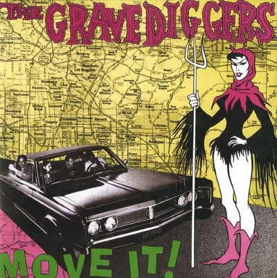 CD Shop - THE GRAVEDIGGERS MOVE IT!