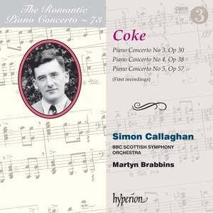 CD Shop - SIMON CALLAGHAN,BBC SCOTTISH SYMPHONY ORCHESTRA COKE: PIANO CONCERTOS ...