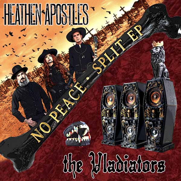 CD Shop - HEATHEN APOSTLES NO PEACE: SPLIT EP