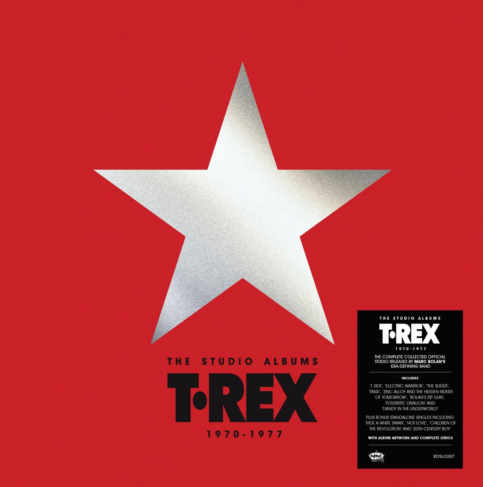 CD Shop - T. REX STUDIO ALBUMS 1970 - 1977
