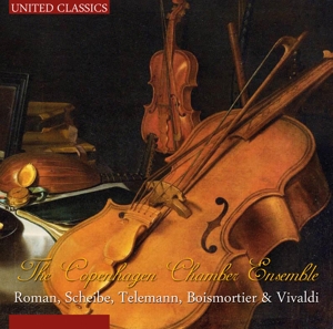 CD Shop - COPENHAGEN CHAMBER ENSEMBLE ROMAN, SCHEIBE, TELEMA...
