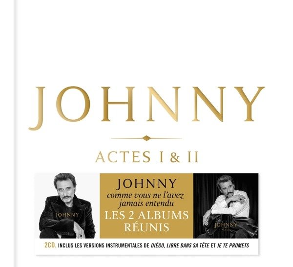 CD Shop - JOHNNY HALLYDAY JOHNNY ACTE I + ACTE II