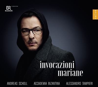 CD Shop - ANDREAS SCHOLL,ACCADEMIA BIZANTINA,ALESSANDRO TAMPIERI INVOCAZIONI MARIANE