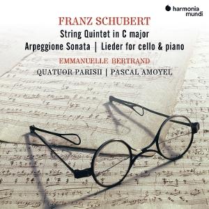 CD Shop - EMMANUELLE BERTRAND,PASCAL AMOYEL SCHUBERT: STRING QUINT...