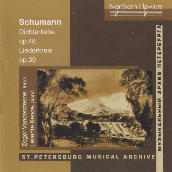 CD Shop - SCHUMANN / VANDERSTEENE, KENDE DICHTERLIEBE OP48, LIEDERKREIS OP39