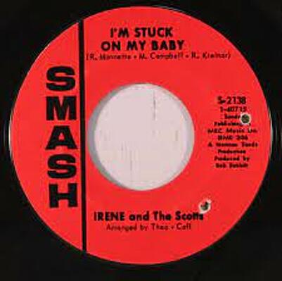 CD Shop - IRENE AND THE SCOTTS & THE CHANTELS IM STUCK ON MY BABY/IN...