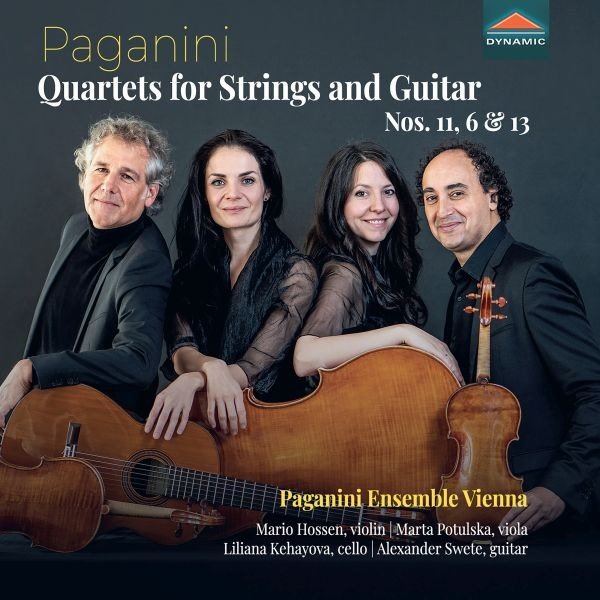 CD Shop - PAGANINI ENSEMBLE VIENNA QUARTETS FOR STRINGS A...