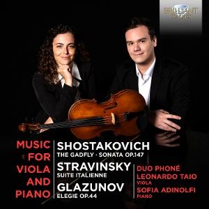 CD Shop - DUO PHONé MUSIC FOR VIOLA AND PI...