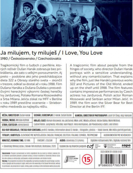 CD Shop - FILM JA MILUJEM, TY MILUJES (1980)