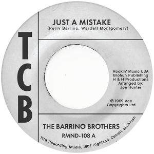 CD Shop - BARRINO BROTHERS 7-JUST A MISTAKE