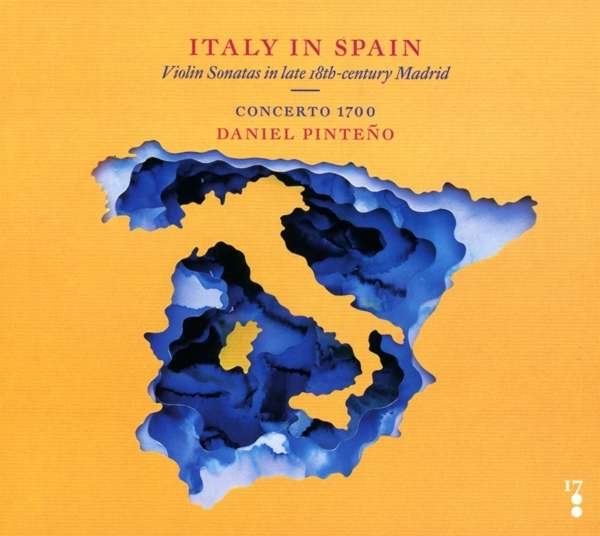 CD Shop - CONCERTO 1700 ITALY IN SPAIN: VIOLIN...