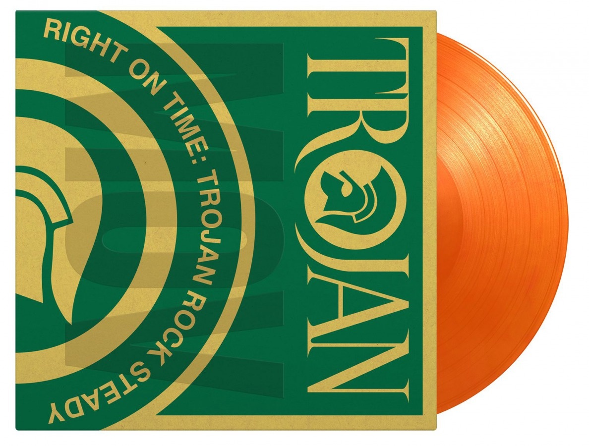 CD Shop - RIGHT ON TIME – TROJAN ROCK STEADY (180 G, ORANGE VINYL) 