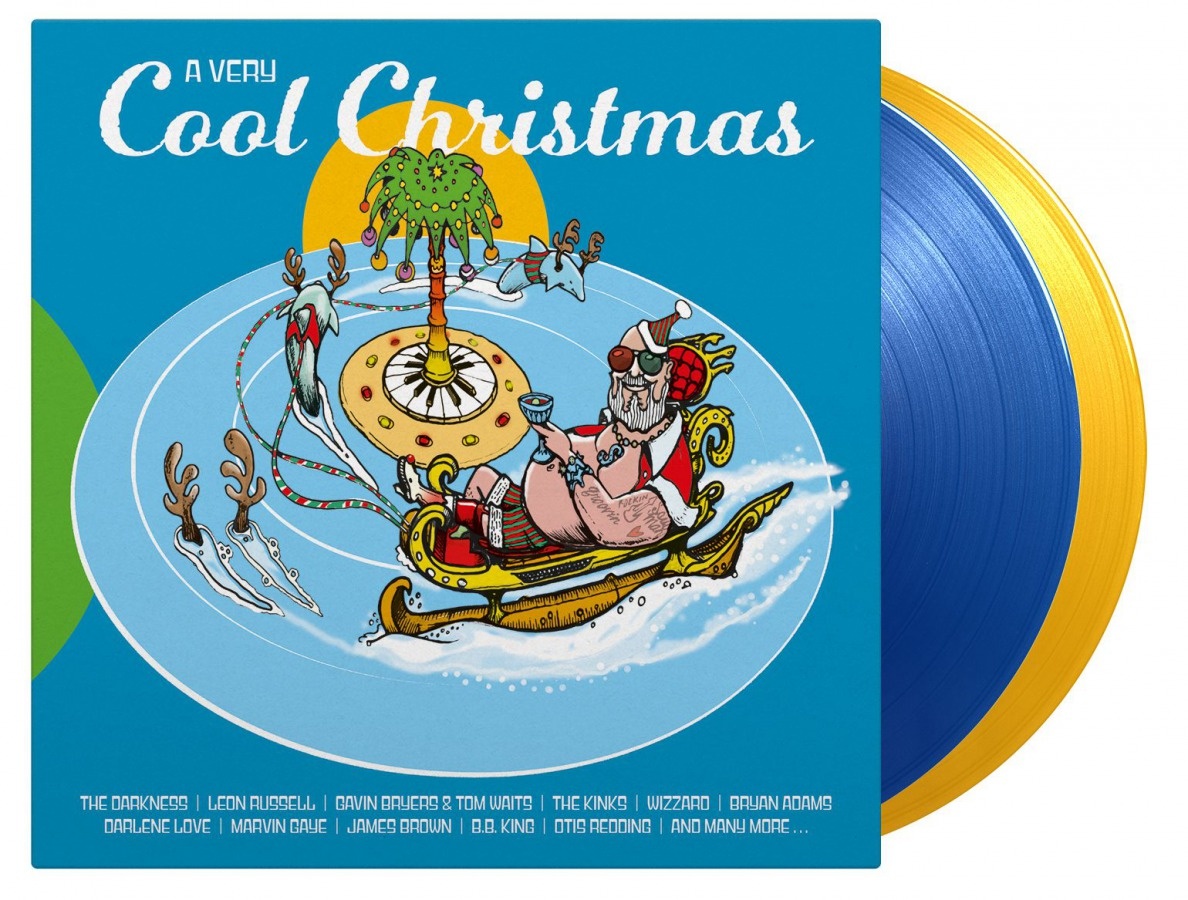 CD Shop - A VERY COOL CHRISTMAS (180G, INSERT, BLUE VINYL LP1 & YELLOW VINYL LP2) 
