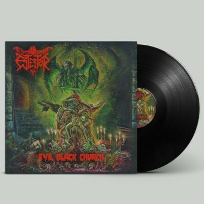 CD Shop - ESTRETOR EVIL BLACK CHURCH BLACK LTD.