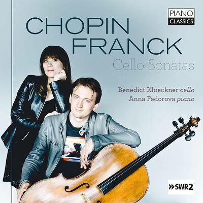 CD Shop - HELENE DAUTRY, FREDERIC VAYSSE KNITTER CHOPIN & FRANCK: CELLO SONATAS