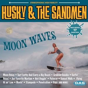 CD Shop - HUSKY,THE SANDMEN MOON WAVES 1994-2000