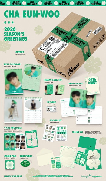 CD Shop - CHA EUN-WOO Season´s Greetings (calendar)