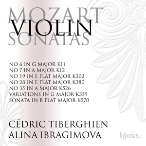 CD Shop - ALINA IBRAGIMOVA,CEDRIC TIBERGHIEN MOZART: VIOLIN SONATAS...