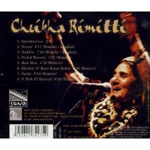 CD Shop - CHEIKHA RIMITTI LIVE (EUROPEAN TOUR 2000)