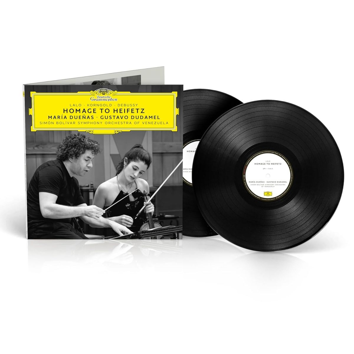 CD Shop - MARIA DUE?AS,SIMON BOLIVAR SYMPHONY ORCHESTRA OF HOMAGE TO HEIFETZ