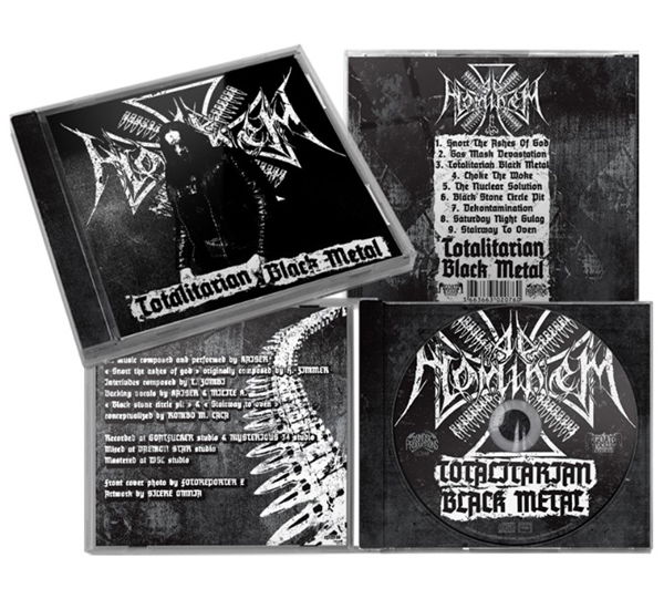 CD Shop - AD HOMINEM TOTALITARIAN BLACK METAL
