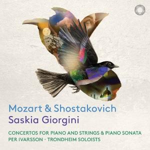 CD Shop - SASKIA GIORGINI MOZART & SHOSTAKOV...
