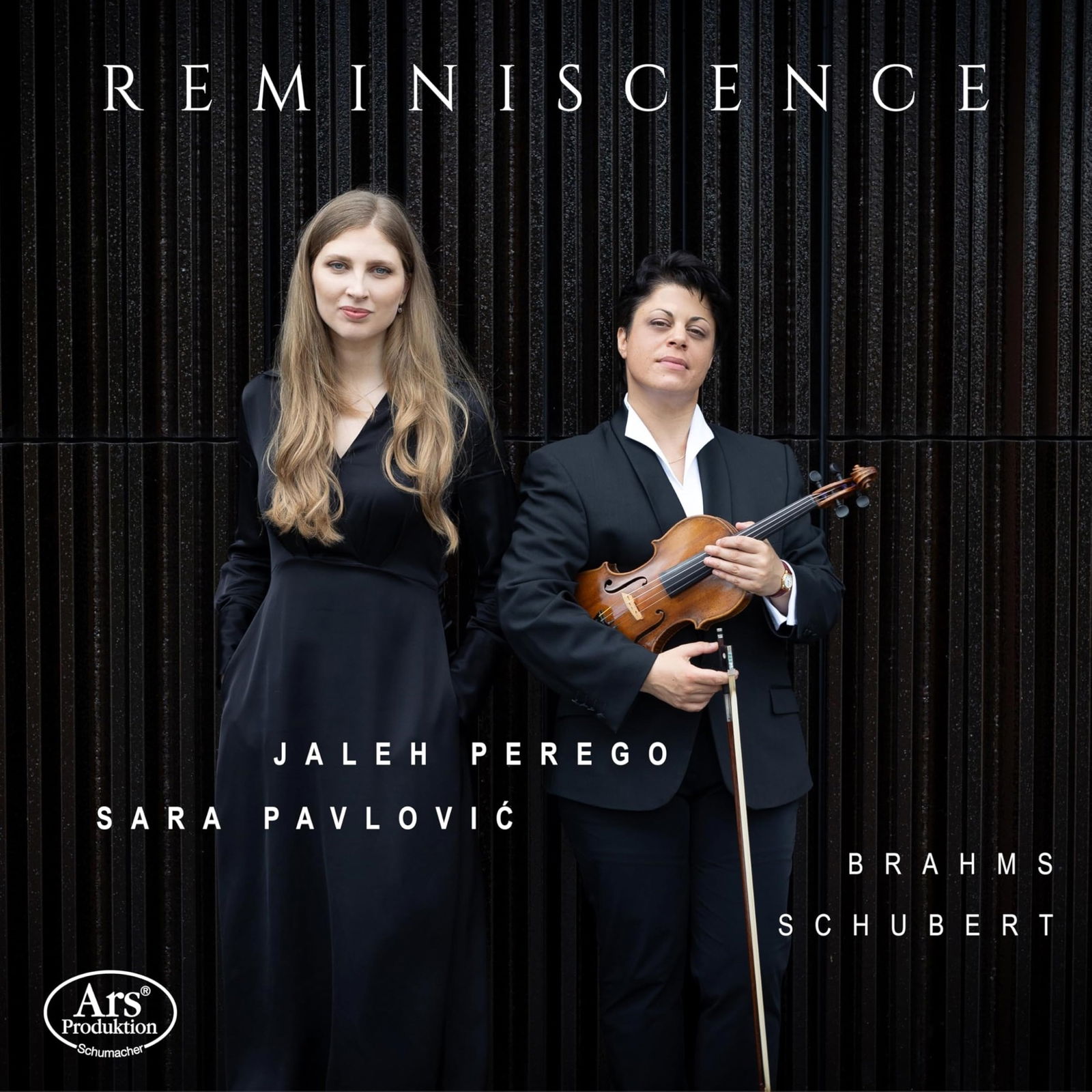 CD Shop - JALEH PEREGO,SARA PAVLOVIC BRAHMS: REMINISCENCE: ...