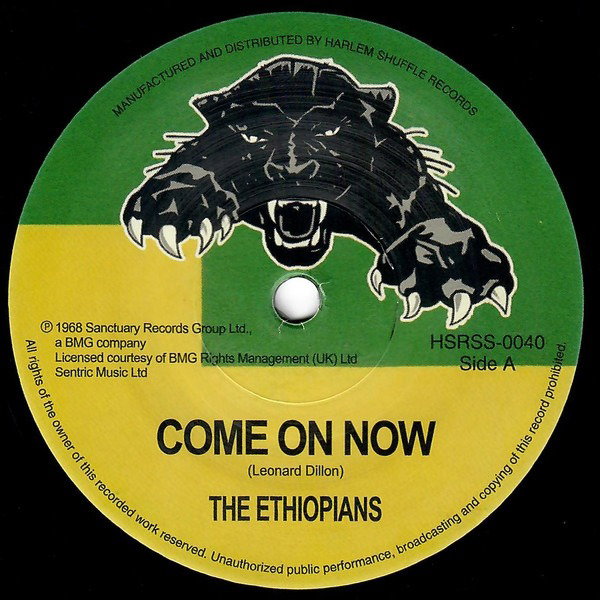 CD Shop - ETHIOPIANS 7-COME ON NOW/SH\