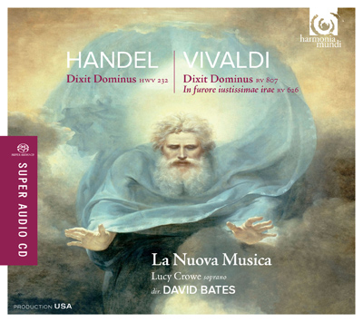 CD Shop - VIVALDI HANDEL DIXIT DOMINUS LA NUOVA
