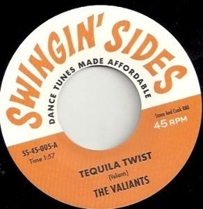 CD Shop - THE VALIANTS/THE SHAN-TONES 7-TEQUILA TWIST/SHEBA