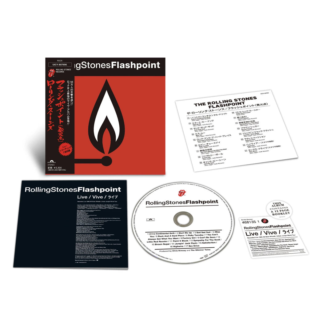 CD Shop - THE ROLLING STONES FLASHPOINT