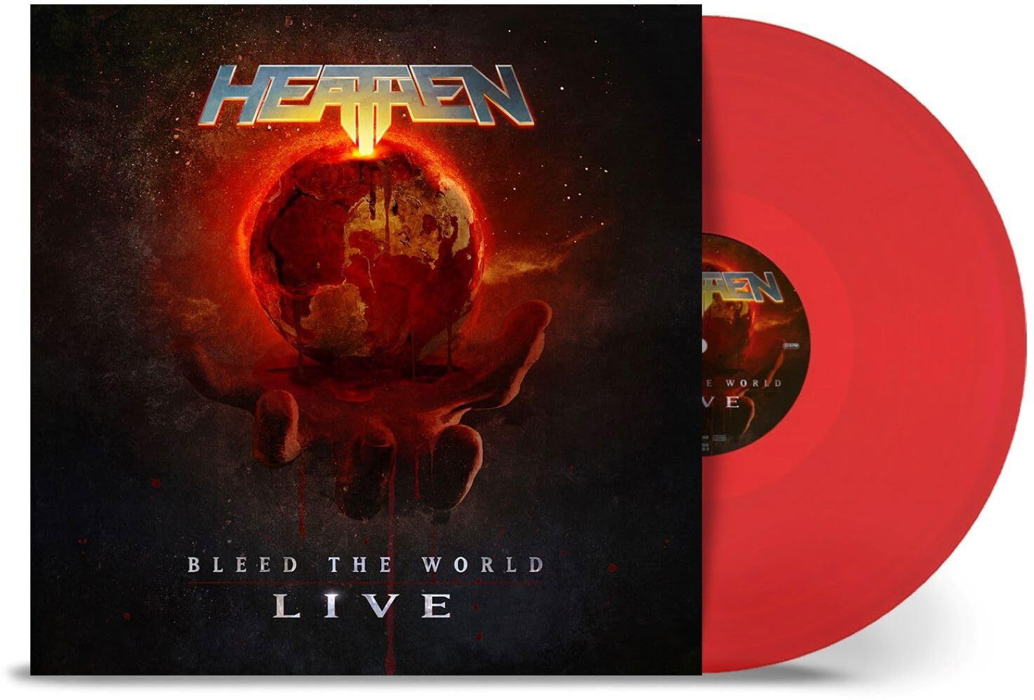 CD Shop - HEATHEN BLEED THE WORLD: LIVE