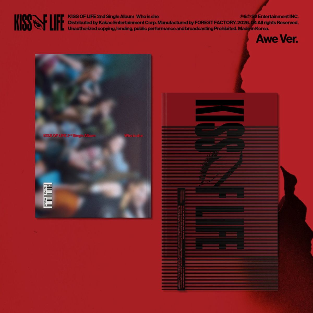 CD Shop - KISS OF LIFE WHO IS SHE