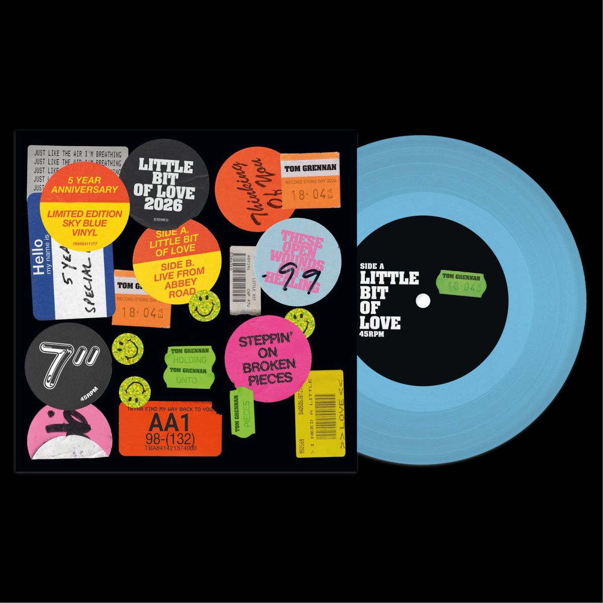 CD Shop - TOM GRENNAN 7-LITTLE BIT OF LOVE