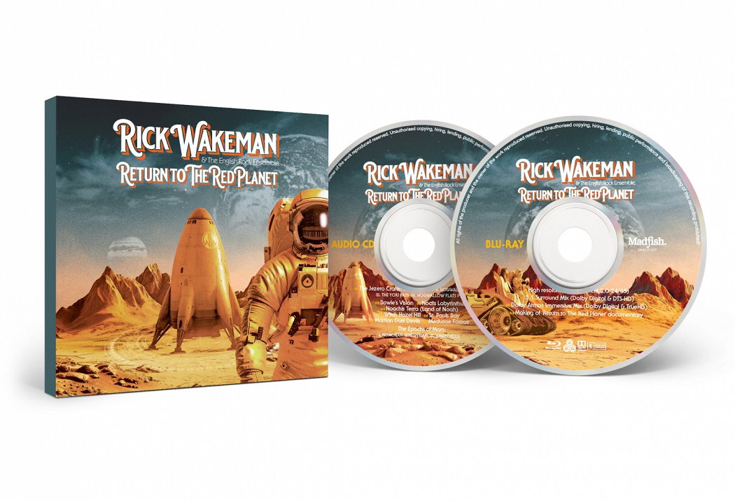 CD Shop - WAKEMAN , RICK RETURN TO THE RED PLANET+BRD