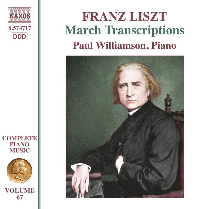 CD Shop - PAUL WILLIAMSON LISZT: COMPLETE PIANO ...