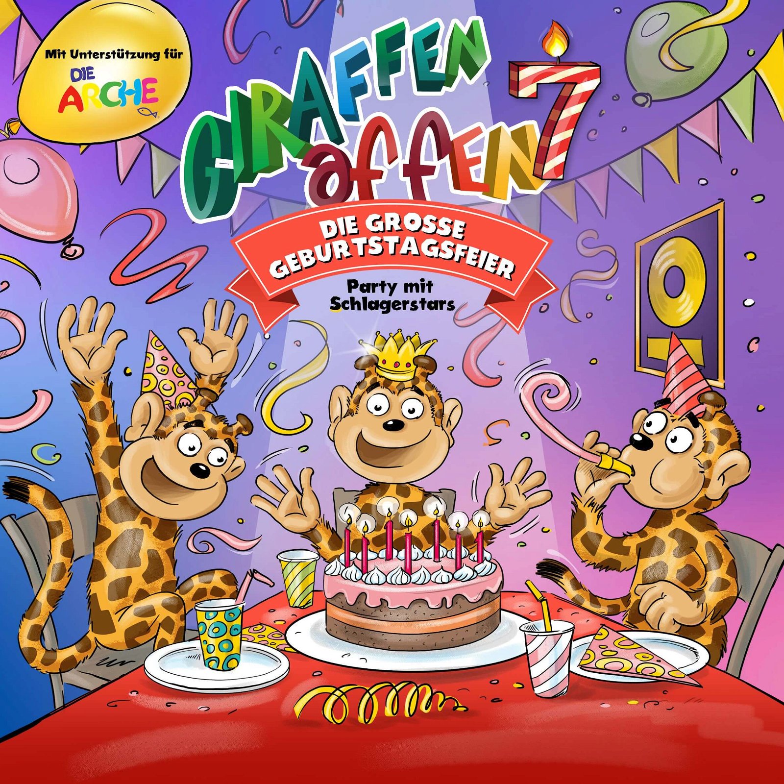 CD Shop - VARIOUS ARTISTS GIRAFFENAFFEN 7 DIE GR...